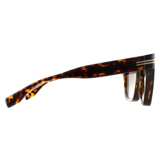 Marc Jacobs Square Womens Havana Crystal Brown Gradient MJ 1000/S
