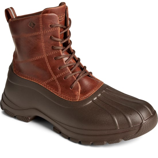 Sperry Duck Float Leather Brown Wellington Boots - Image 1
