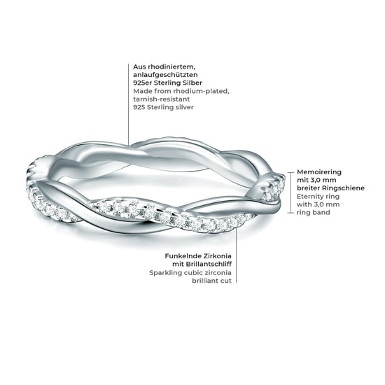 Trilani Female Sterling Silver Ring - Image 2