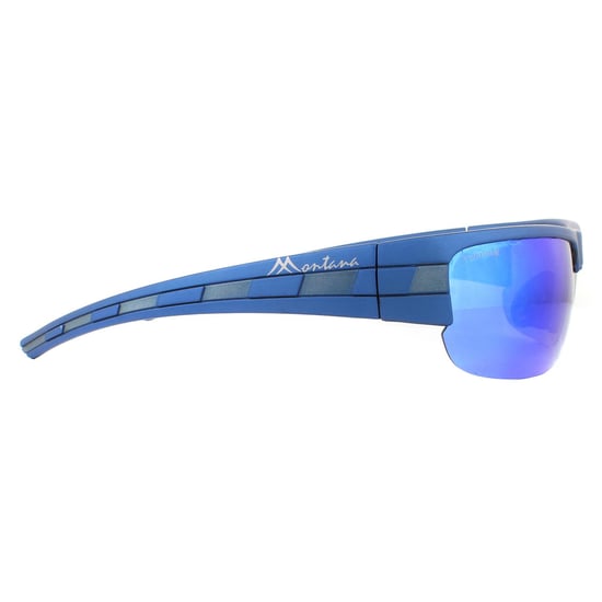 Montana Sunglasses SP306 A Black Rubber Revo Red Orange Polarized