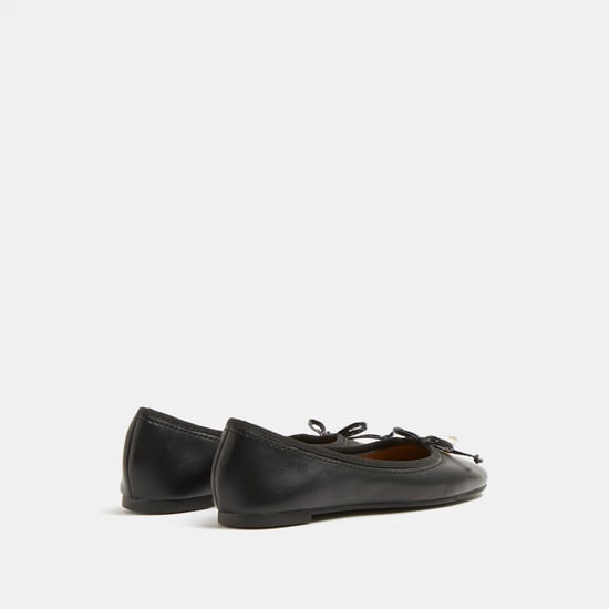River Island Womens Ballerina Pumps - Black
