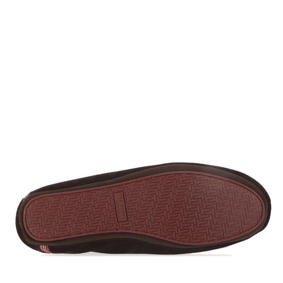 Men's Ted Baker Vallant Moccasin Slipper in Brown - Image 4