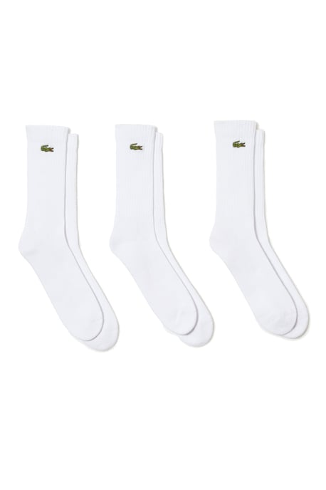 Lacoste 3 Pack Men's Crew Socks - Image 1