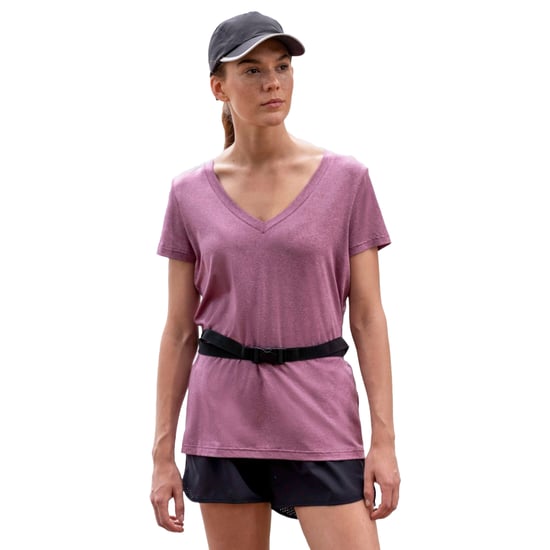 Mountain Warehouse Womens/Ladies Vitality V Neck T-Shirt (Pink)