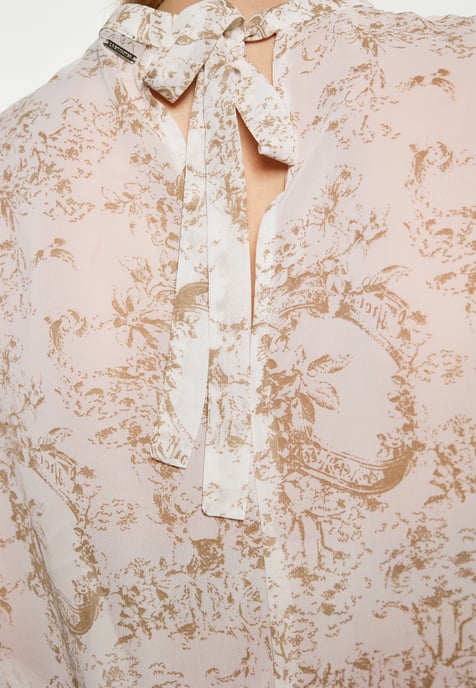 Dreimaster Blouse Dames zandwit - Image 5