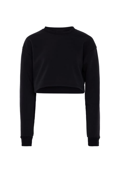 Mymo Sweatshirt Dames zwart - Image 1