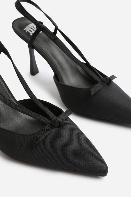 Wheres That From Womens 'Vera' Wide Fit High Heel With Pointed Toe And Strap Detail