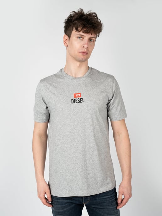 Diesel T-Shirt T-Just Men's Grey - Image 3