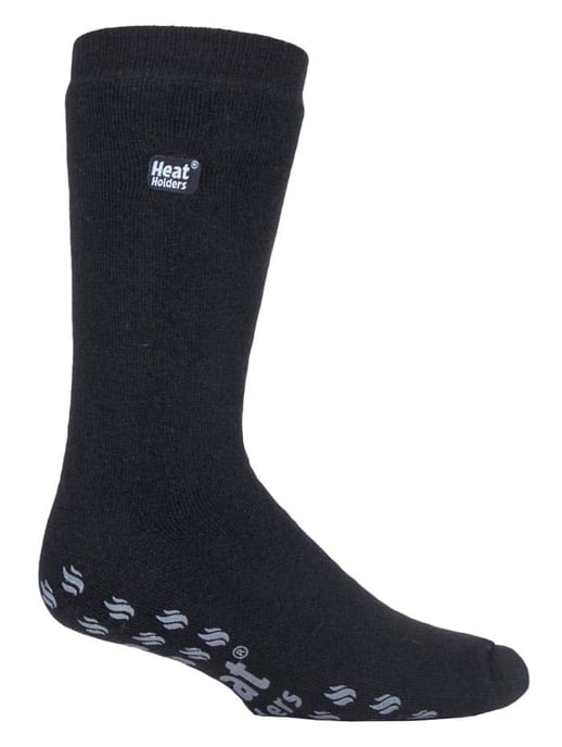 Mens Ladies Thick 3.1 TOG Non Slip Grip Slipper Socks for Raynauds - Image 1
