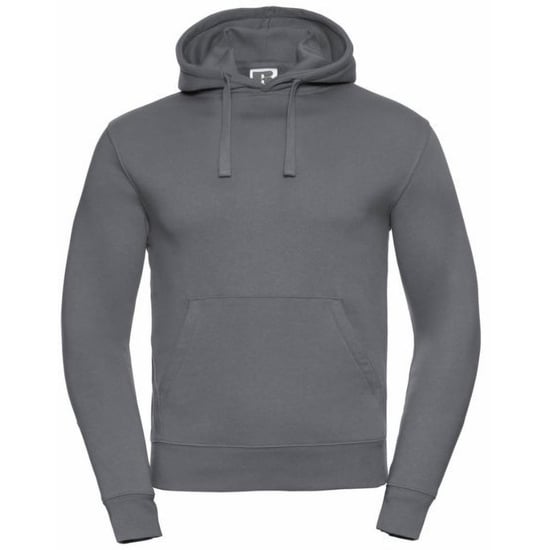 Russell Mens Authentic Hooded Sweatshirt / Hoodie (Convoy Grey) - Image 1