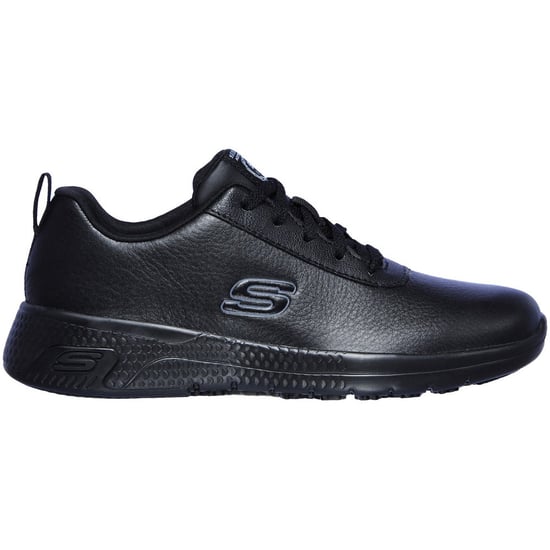 Skechers Womens Marsing Gmina Slip Resistant Leather Shoes - Image 2