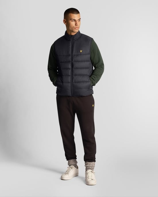 Lyle & Scott Mens Wadded Gilet - Image 3
