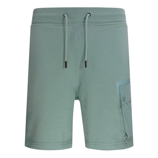 Belstaff Tide Steel Green Sweat Shorts - Image 1