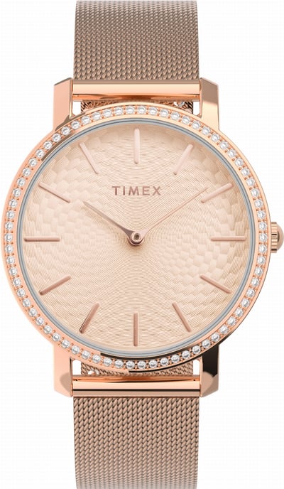 Timex Transcend Women's Rose Gold Watch TW2V52500 - Image 1