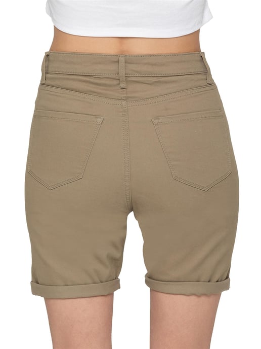 Enzo | Womens Chino Shorts Skinny Fit - Image 3