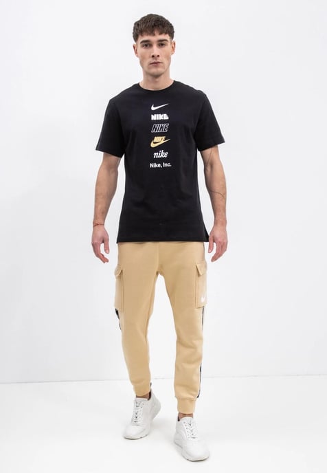 Nike Stack Logo Heren T-shirt in zwart - Image 4