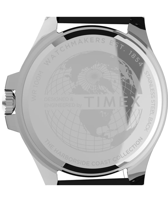 Timex Harborside Coast Heren Horloge Zwart TW2V27300 - Image 3