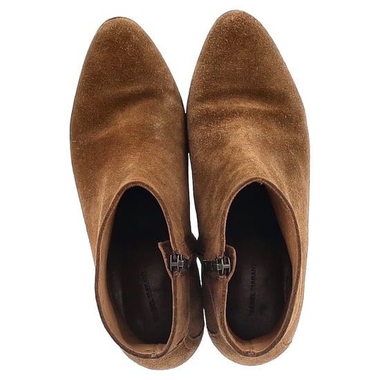 Isabel Marant Dacken Ankle Boots in Brown Suede - Image 3