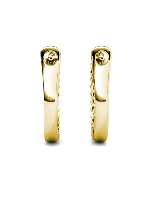Aleah örhängen - guld och kristall - Image 5