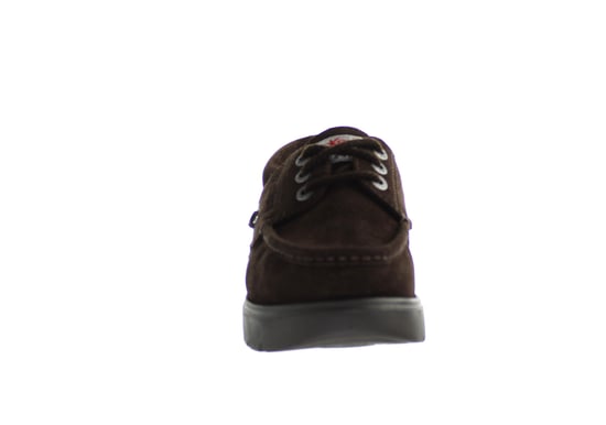Kickers Lennon Boat Mens Dark Brown Shoes