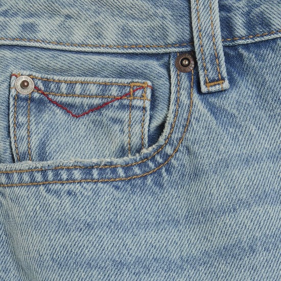 River Island Womens Straight Jeans Blue High Waisted Relaxed