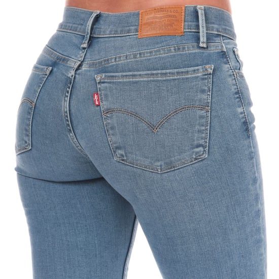 Women's Levis 710 Super Skinny Jeans in Light Blue