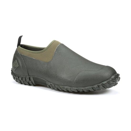 Muck Boots Muckster II Low Rubber Black/Moss Wellies Shoes - Image 1