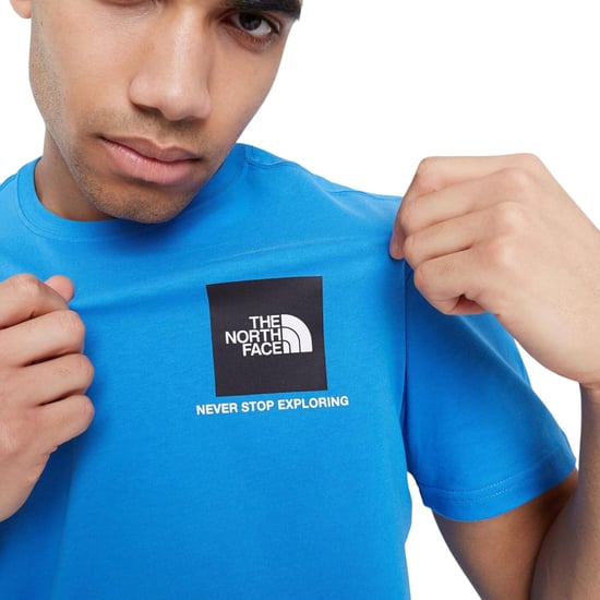 The North Face Mens T Shirt In Blue