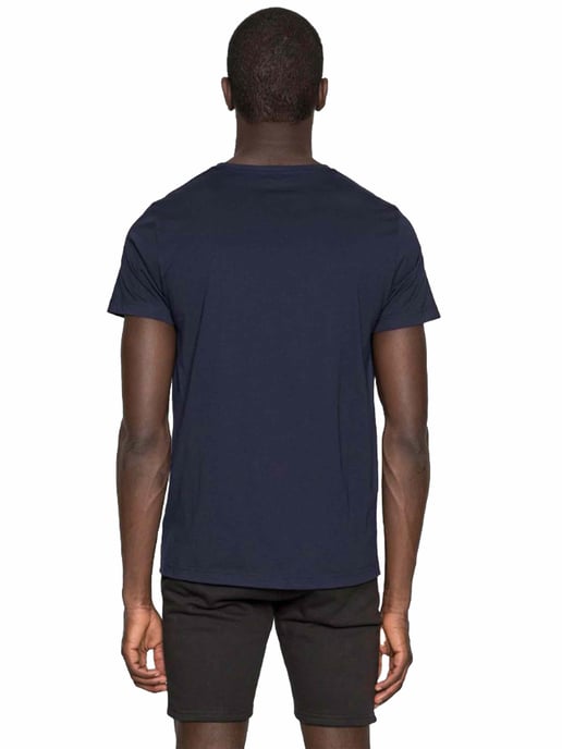 Gant | Mens Crew Neck T-Shirt Big Shield - Blue - Image 2