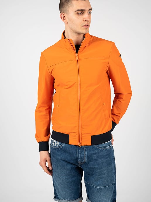 Geox Jacket Vincit Bomber Men's Orange - Image 3