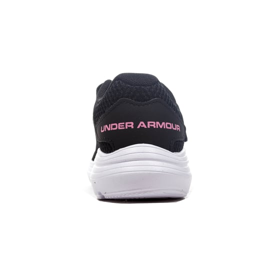 Under Armour Surge 2 Junior Running Trainer Black/Pink