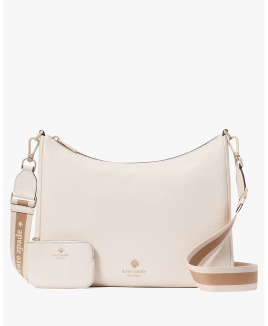 Emma Pebbled Leather Large Crossbody - Image 1