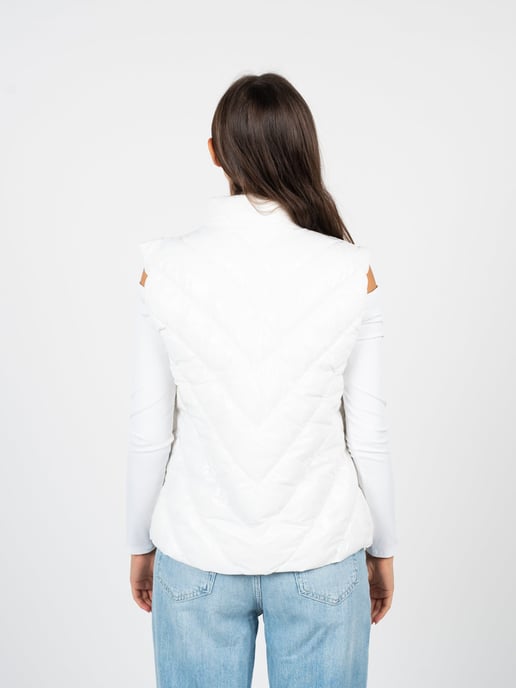 Guess Vest Woman's White - Image 5