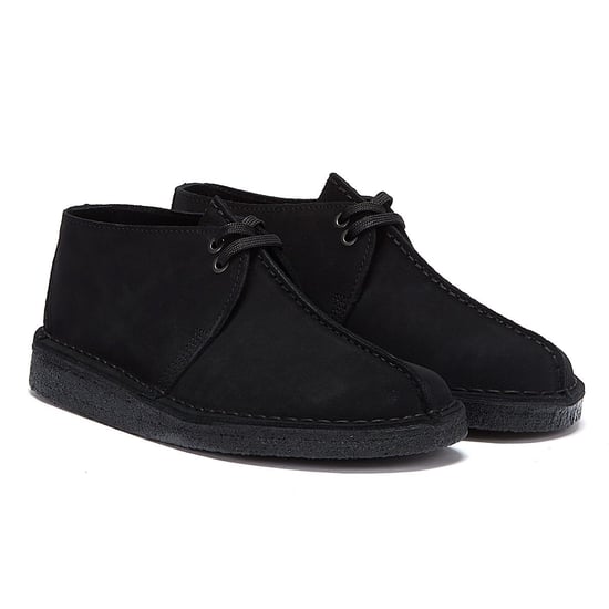 Clarks Originals Desert Trek Suede herenschoenen zwart - Image 1