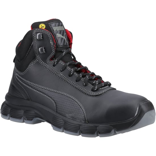 Puma Safety Condor Mid S3 Nubuck Black Safety Boots - Image 1