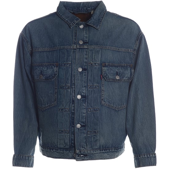 Mens Levis Modern Type 2 Tee in Blue