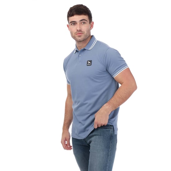 Men's One True Saxon Dixon Polo Shirt in Blue - Image 1
