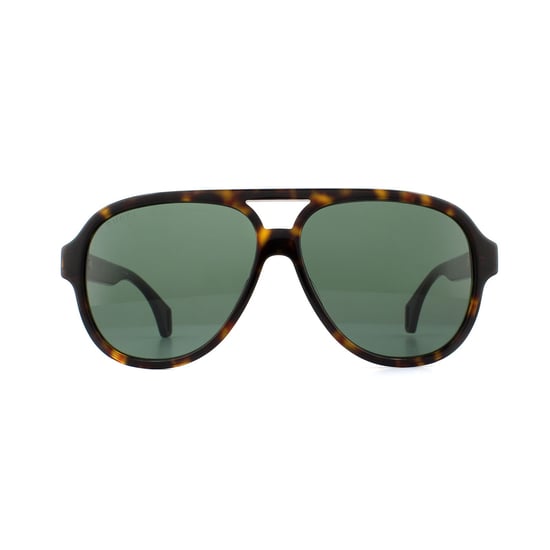Gucci Sunglasses GG0463S 003 Havana Green - Image 1