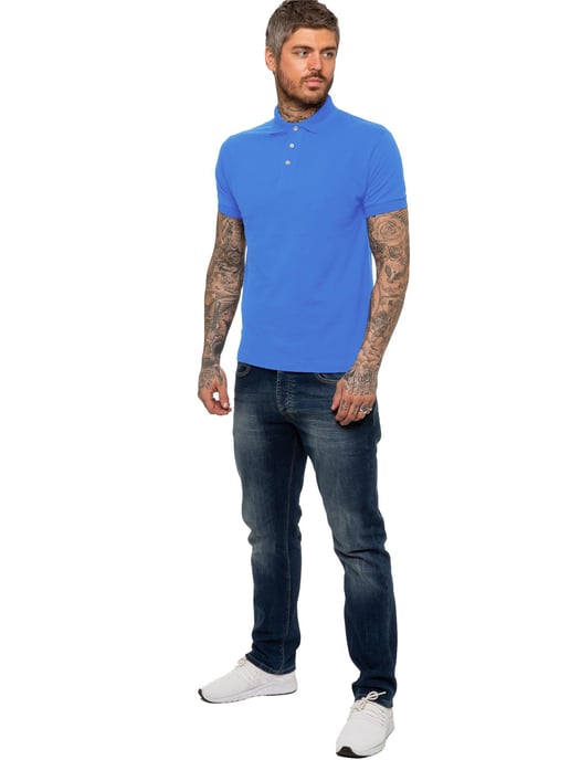 Kruze Mens Short Sleeve Polo Shirts - Image 5