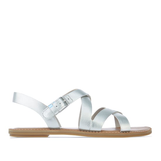 Women's Toms Sicily Sandals in Silver
