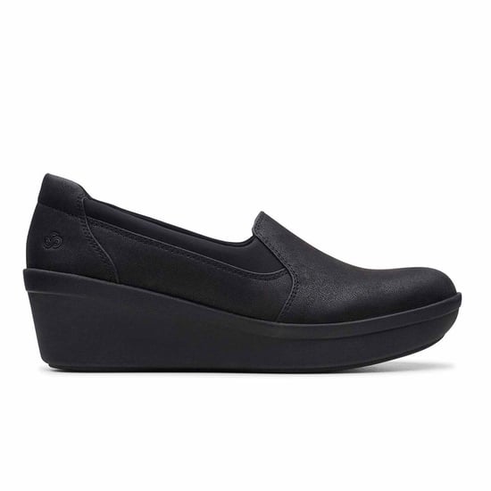 Clarks Step Rose Moon Damskor Svarta Skor - Image 1