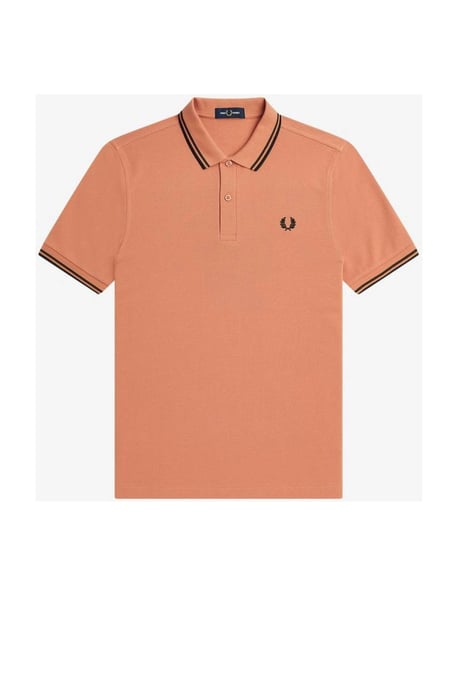 Fred Perry regular fit polo light rust - Image 1