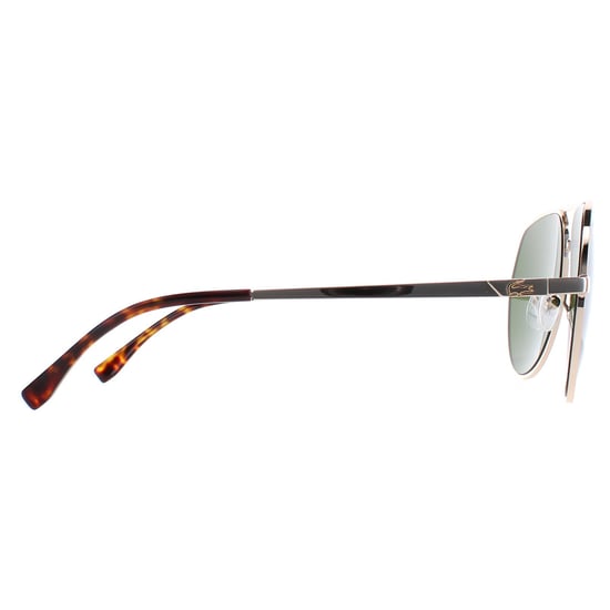 Lacoste Aviator Unisex Guld Solid Grön L250SE - Image 4