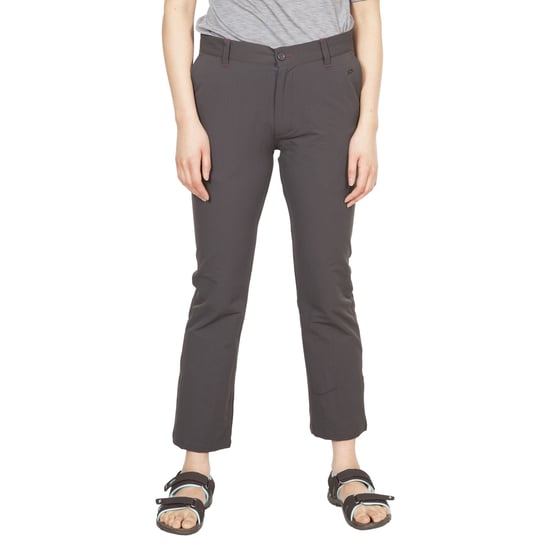 Trespass Womens/Ladies Zulu Cropped Trousers (Dark Grey)