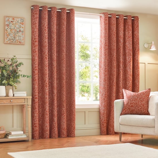 Wylder Grantley Jacquard Eyelet Curtains - Image 1