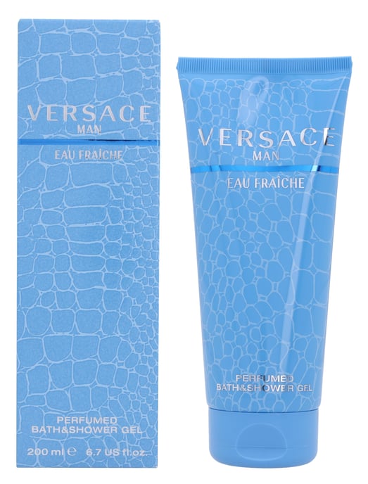 Versace Eau Fraiche Man Bath & Shower Gel 200ml. - Image 4