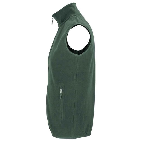 SOLS Uniseks Microfleece gerecyclede bodywarmer voor volwassenen (Bosgroen) - Image 3