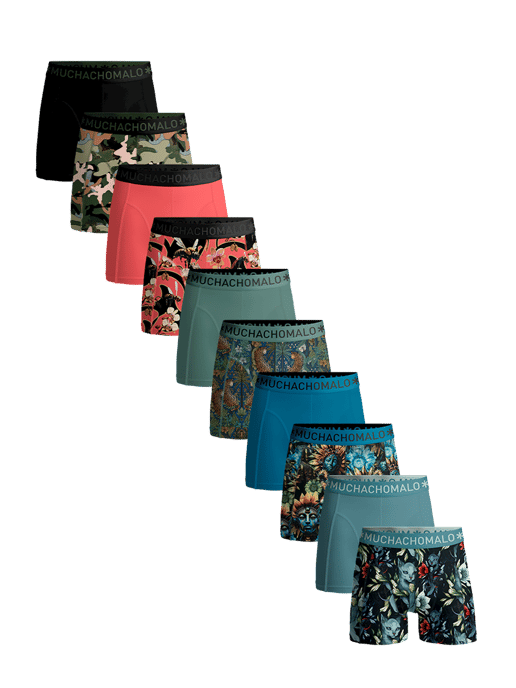 Muchachomalo - 10-pack onderbroeken - Heren - Goede kwaliteit - Zachte waistband - Image 1