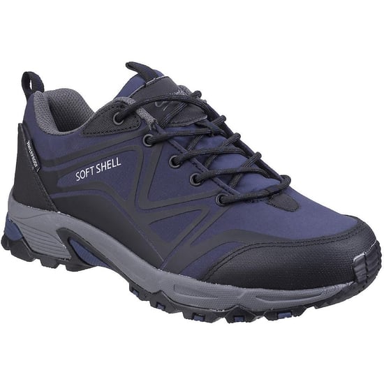 Cotswold Mens Abbeydale Low Hiking Boots (Blue/Black/Grey) - Image 1