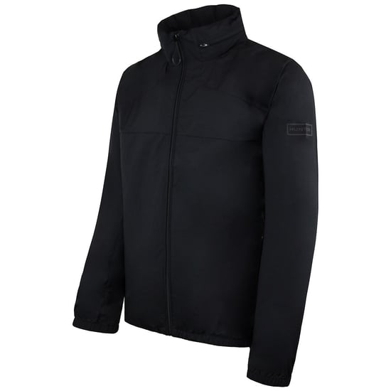Hunter Travel Recycled Nylon Mens Black Shell Jacka - Image 3